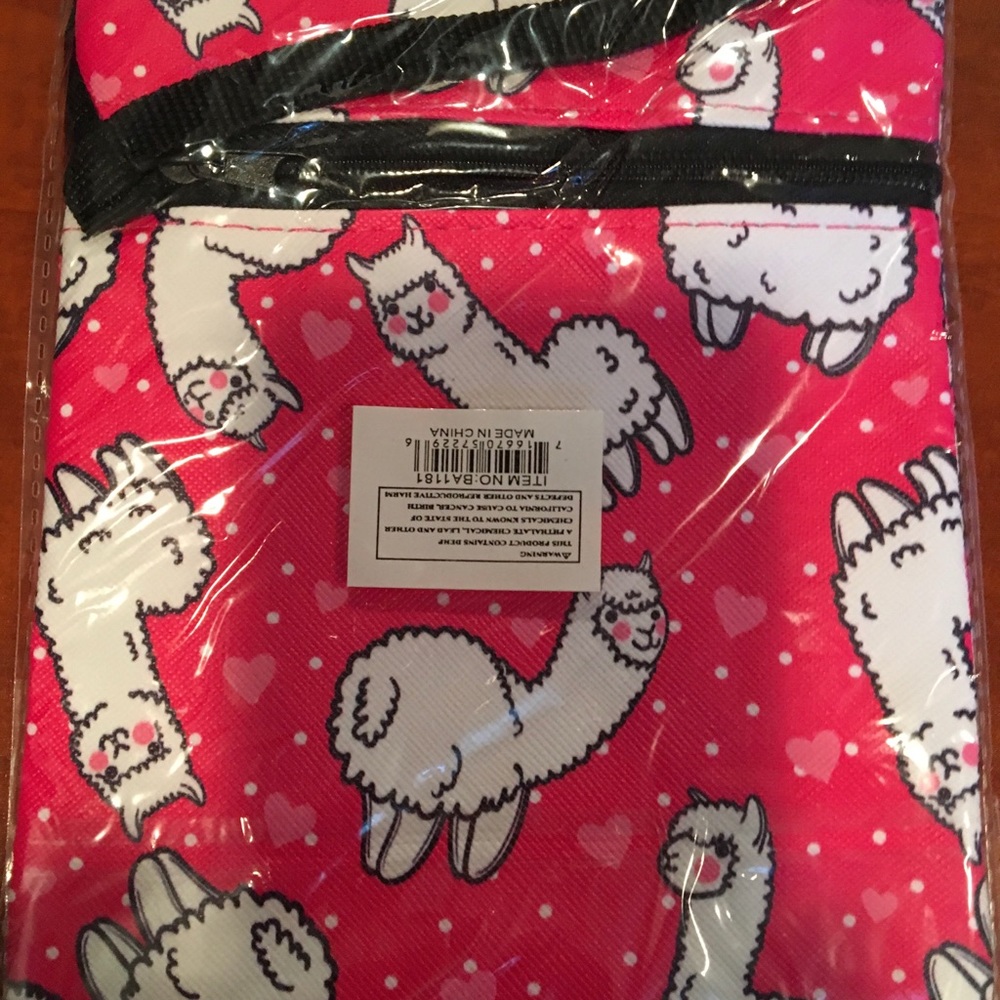 🦙LLAMA PRINT MINI MESSENGER BAG🦙 - Picture 3 of 5